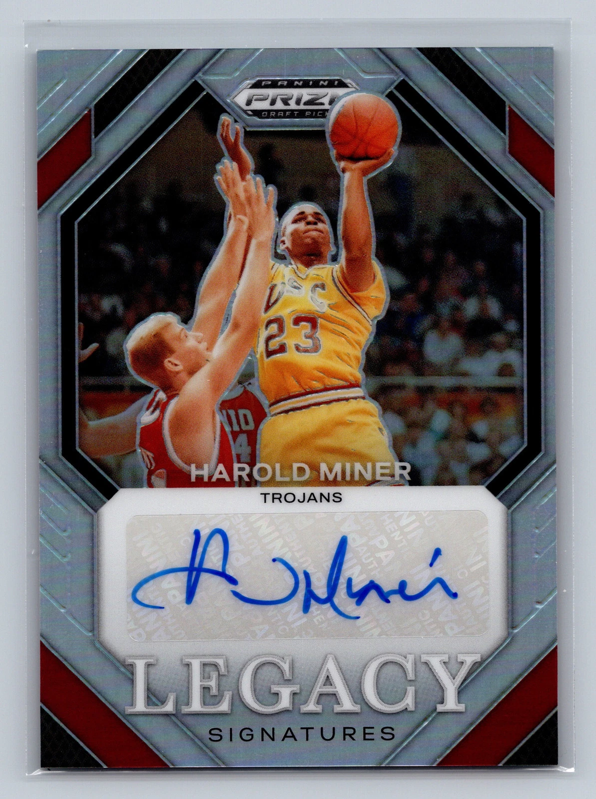 Harold Miner trading card