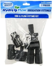 Ebb & Flow Fitting Kit，Ebb and Flow Fitting Complete Kit Combo Set with 2 Ext...