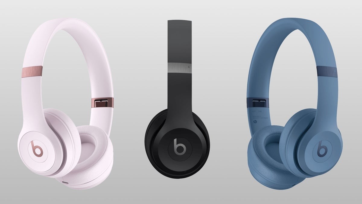 Beats Solo 4 - Wireless Bluetooth On-Ear Headphones, Apple