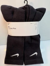 Men Nike Black socks Dri -Fit Crew sock men size XL size 12-15