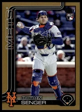 2025 Topps Update #US126 Hayden Senger Gold #/2025