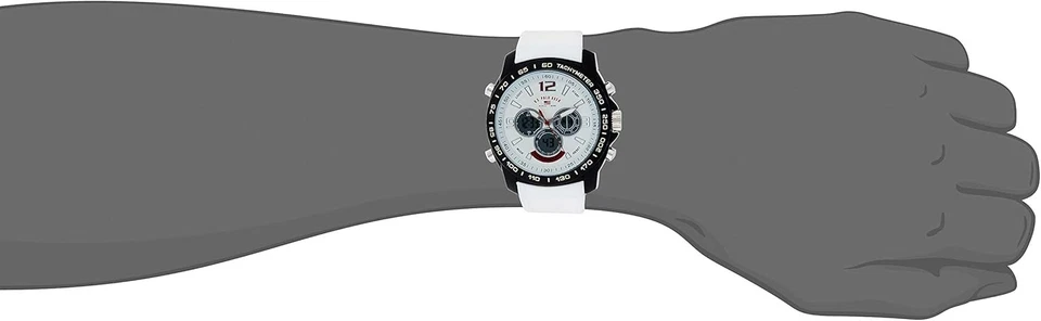 U.S. Polo Assn. Reloj Deportivo Cronógrafo Hombre - Pantalla Ana-Digital con...  Foto 4 de 4