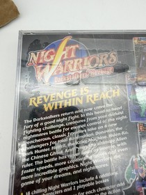 Night Warriors: Darkstalkers' Revenge (Sega Saturn, 1996) ntsc brand new sealed.