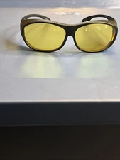 Sunglasses Over the Glasses size M (138mm X 40mm) Night Driving Yellow