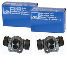 2x ATE RADBREMSZYLINDER 14,3mm passend für OPEL CORSA KADETT TROMMELBREMSE