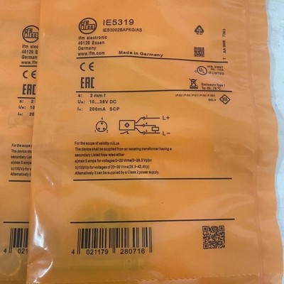 1PC IE5319 INDUCTIVE PROXIMITY SENSOR