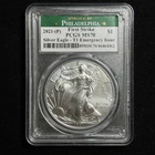 2021(P) Silver Eagle T1 Emergency Issue PCGS MS70 First Strike