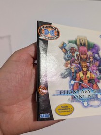 Phantasy Star Online Sega Dreamcast Complete Tested Working