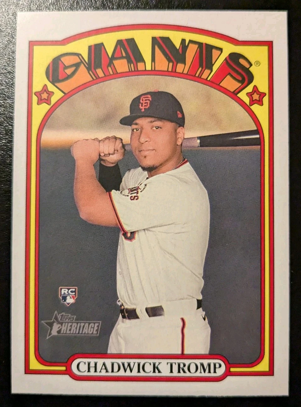 Chadwick Tromp trading card