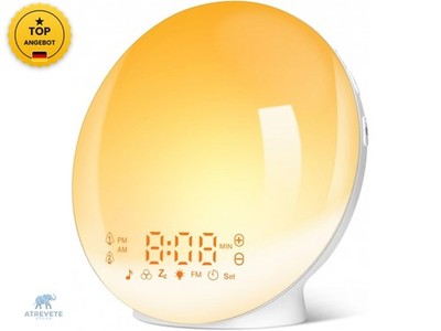 Tageslichtwecker Lichtwecker Wake up Light Sonnenaufgang Sonnenuntergang
