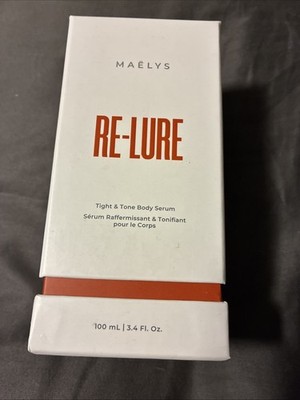 Maelys Re-Lure Tight & Tone Body Serum ~ $69 MSRP ~ 100 G/ 3.4 Oz ~ New & Sealed