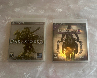 Darksiders + Darksiders II PS3 CIB w/ Manual - TESTED
