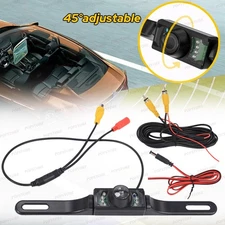 CMOS Car Rear View Backup Parking Reverse Camera Back HD Vision Waterproof 7 LED