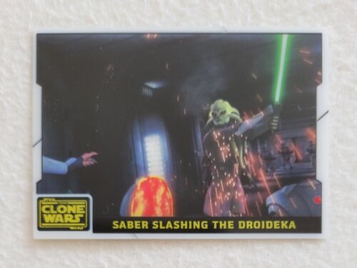 Topps 2008 Star Wars The Clone Wars Animation Cel Trading Card 7 of 10  - Afbeelding 1 van 1