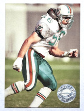 JOHN OFFERDAHL Miami Dolphins 1991 Pro Set Platinum Football Card #221