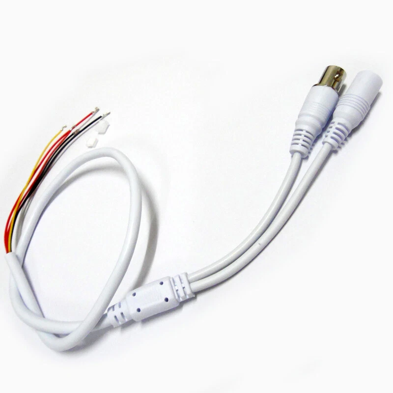 10x Video Power cctv cable BNC 12V Connector Stripped Wire camera end 1.5T 5pin - Image 3 of 4