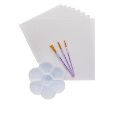 Crafter's Companion Paintbrush and Palette Set 652620 NEW