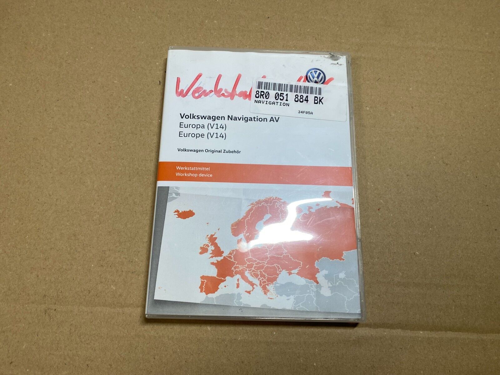 NEU Original VW Volkswagen Navigation Update Navi V14 SD-Karte 7P6051236BM