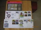 PRESENTATION PACK 1971 BRITISH PICTORIAL STAMPS PLUS 4 FDC - D14