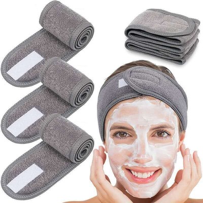 Adjustable SPA Headband Wide Hairband Yoga Bath Shower Makeup Wash Face H^J>