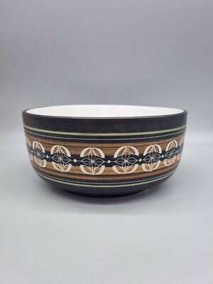 Eine Ambleside Studio Keramik Sgraffito große Obstschale.