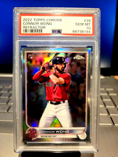 2022 Topps Chrome Connor Wong Refractor Rookie #39 Gem Mt. 10 