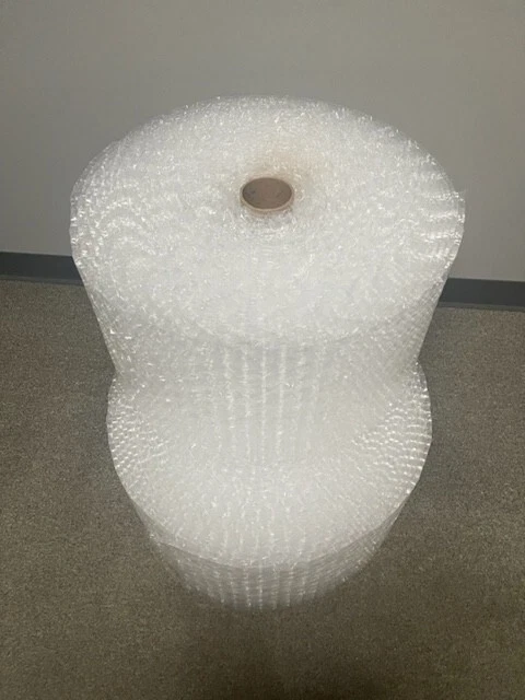 Bubble Cushioning Wrap 1/2" 250 ft² x 12'' Perforated Every 12" LARGE BUBBLE image 3