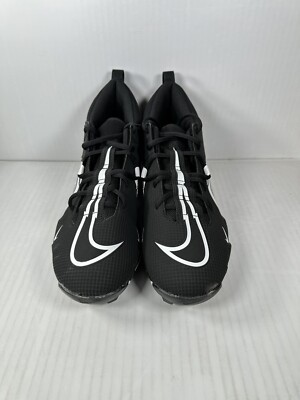 NEW Nike Alpha Menace 3 Shark Football Cleats Black White  display picture 1