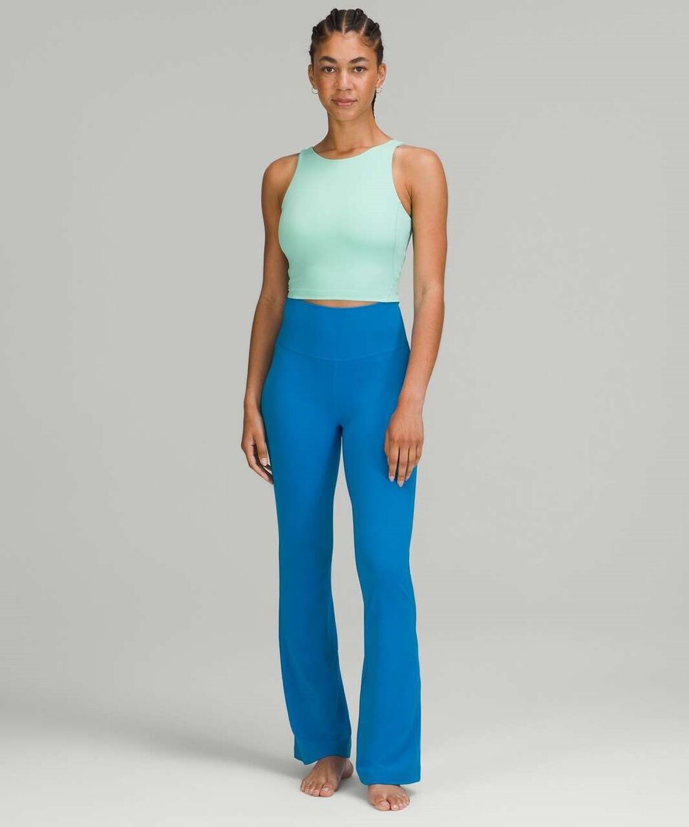 Lululemon Groove Pants Flare Super High-Rise Blue Size 4 - $85 (27% Off  Retail) - From pey