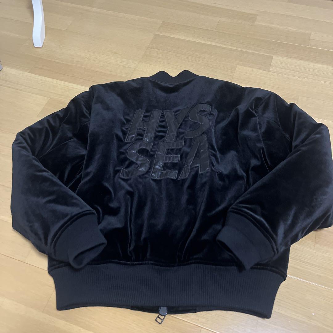 Hysteric Glamour WIND&SEA Velour Jacket Black Collaboration Hysteric Glamour WIND&SEA Velour Jacket Black Collaboration