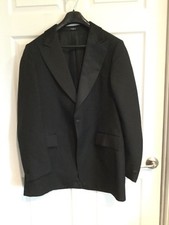 EUC After six men s 44 X long tuxedo 3 piece jacket pants vest black