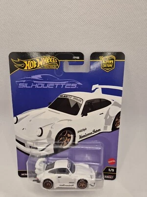 Hot Wheels 2025 Car Culture Silhouettes RWB Porsche 930 White In Hand Fast Ship