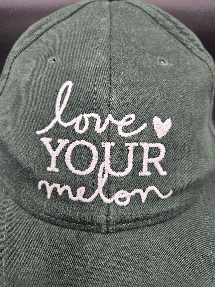 Love Your Melon - Embroidered Green Adjustable Baseball Hat Cap - Made In USA $_12.JPG?set_id=880000500F main image 2