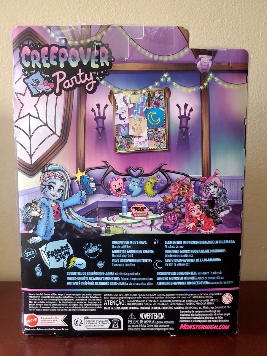 Monster High Creepover Party Frankie Stein Doll Mattel Toys - ToyWiz