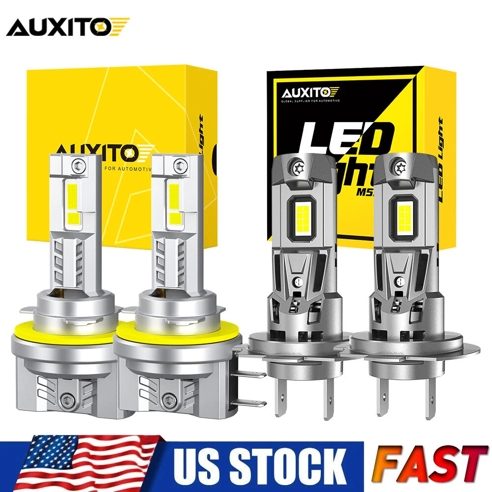 FOR Mercedes-Benz CLA250 2014 2015 2016 2019 LED Headlight Kit H7/H15 Bulb Hi Lo