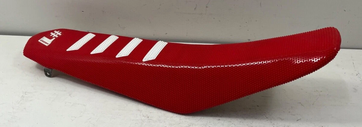 2017 2020 Honda CRF450 Seat Complete 1 ONE Gripper Cover RED