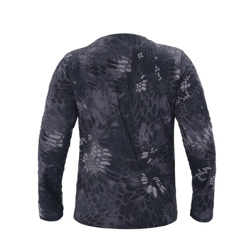 T-shirt uomo combattimento tattico esercito manica lunga camuffamento camicie escursionistiche outdoor - Foto 15 di 40