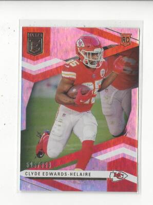 2020 Elite #218 Clyde Edwards-Helaire CHRONICLES Rookie Chiefs /899 