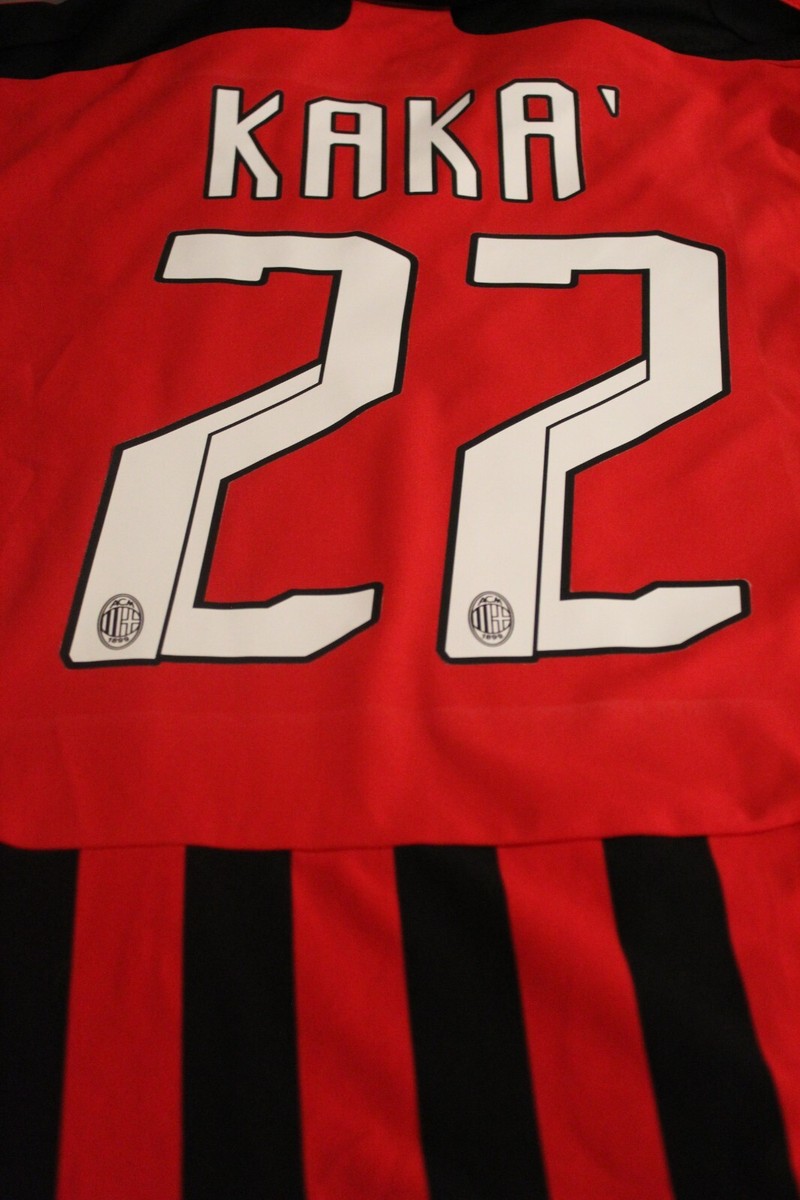 AC Milan Home Shirt 2007/08 KAKA #22 (XL) | eBay UK