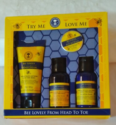 Neal's Yard Remedies Bee Lovely Head To Toe Gift Set / NEW