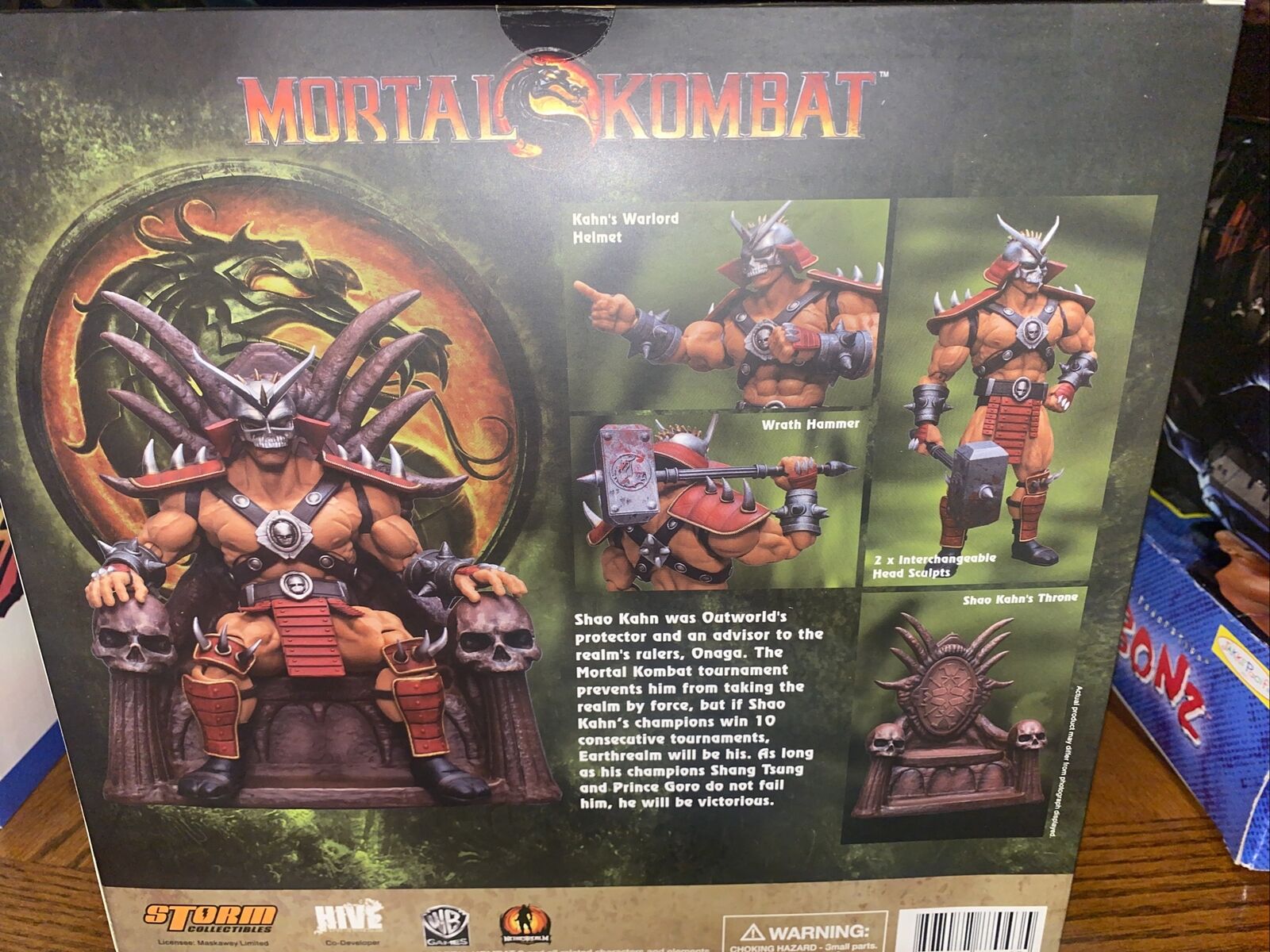 SHAO KAHN - Mortal Kombat Action Figure – Storm Collectibles