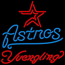 10" Vivid LED Houston Astros Neon Sign Light Lamp Beer Bar Wall Decor Artwork D