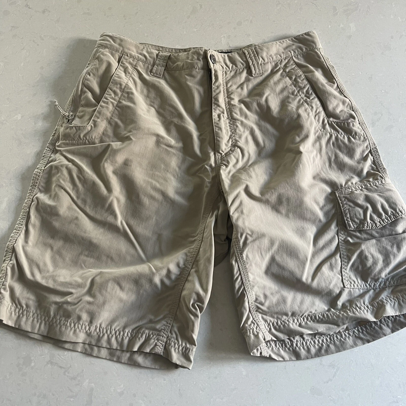 Mountain Khakis Mens Hiking Shorts Size 34x10 Beige
Opens in a new window or tab