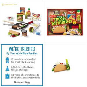 melissa and doug fill and fold taco