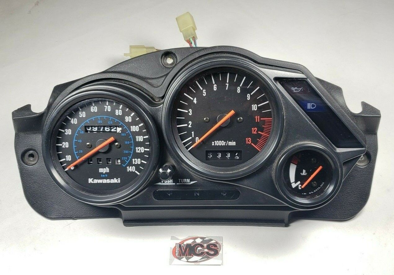 KAWASAKI Ninja (ZX6 / 500 R) OEM Instrument dash speedo/ odo/ tach gauge  cluster