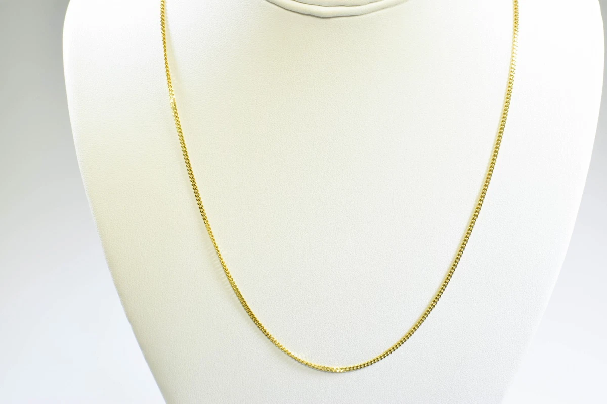 Unique Marked 8k .333 Gold Fine Curb Link chain 19
