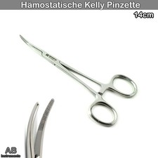 Kelly Arterienklemme Gef&auml;&szlig;klemme Zahnchirurgie Atraumatische Pinzette Dental CVD