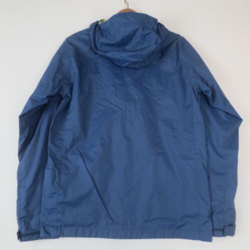 Columbia Timber Pointe II Jacket Youth XL Blue Omni-tech Watertight Hooded Rain - Picture 3 of 13