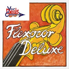 Pirastro Flexocor Deluxe Cello D Strings 4/4 Steel/Chrome