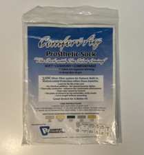 Comfort Ag, The Silver Fiber System Prosthetic Sock, Size Medium/Long, Ply 3